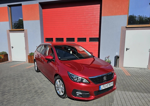 Peugeot 308 cena 44900 przebieg: 196736, rok produkcji 2018 z Puławy małe 254